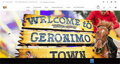 Desktop Screenshot of geronimo-line-dancers.de